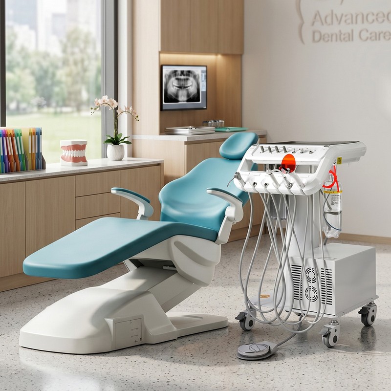 arro de Unidad Dental Portátil: ompresor de Aire + Esaler + Luz de urado LED gallery