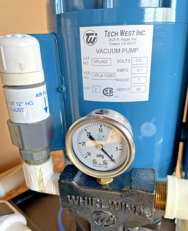 Refurbished Tech West Whirlwind Dual Wet-Ring Vacuum Suction Pump--8 Users gallery