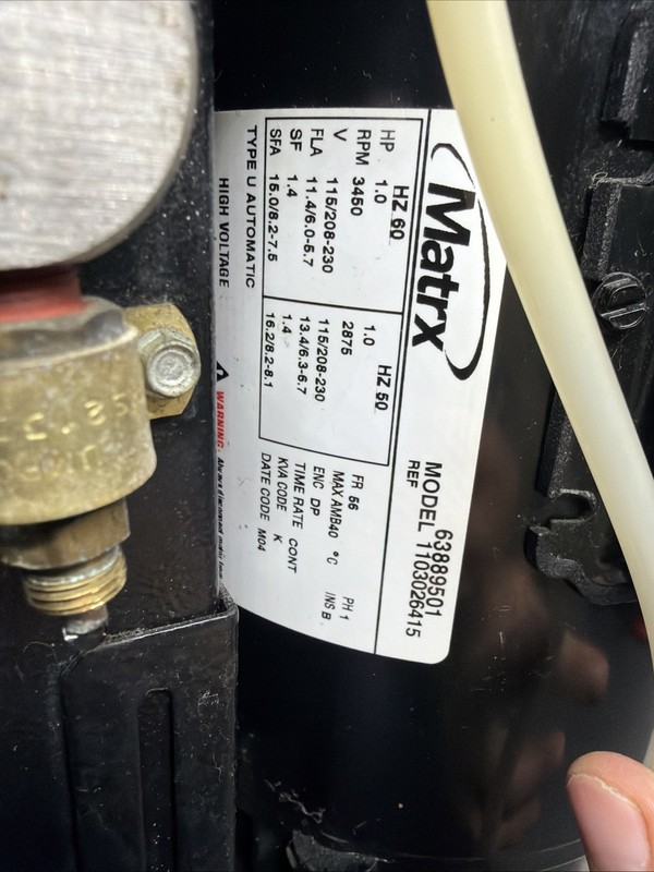 Matrx MAX-1000 Dental Vacuum Pump System Suction Unit - 1HP gallery