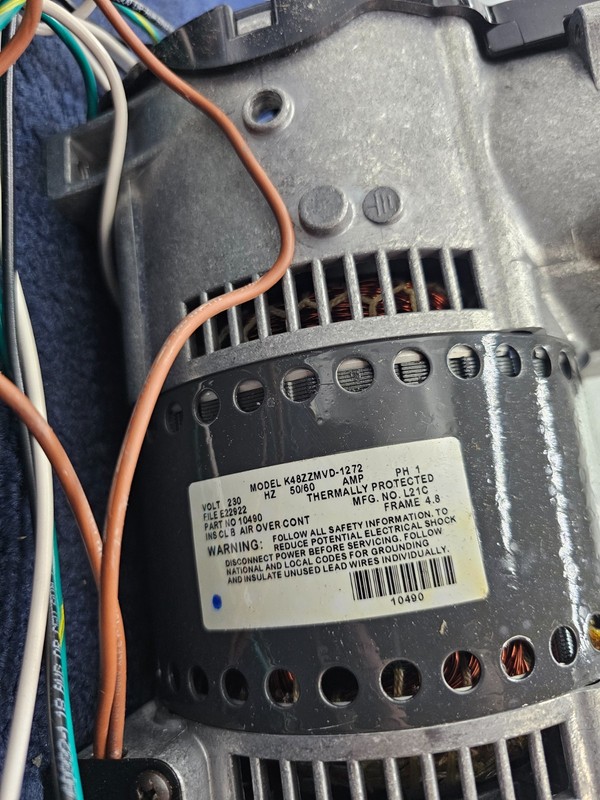 TruNorth Air Compressor MP Series Service Rebuild MP27-DD48-056 230V 50/60HZ gallery