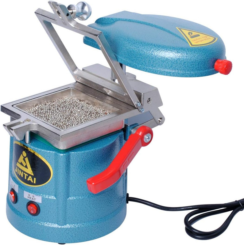 Dental Vacuum Forming Machine 110V Molding Machine Lab with 15 Thermoforming Pla gallery