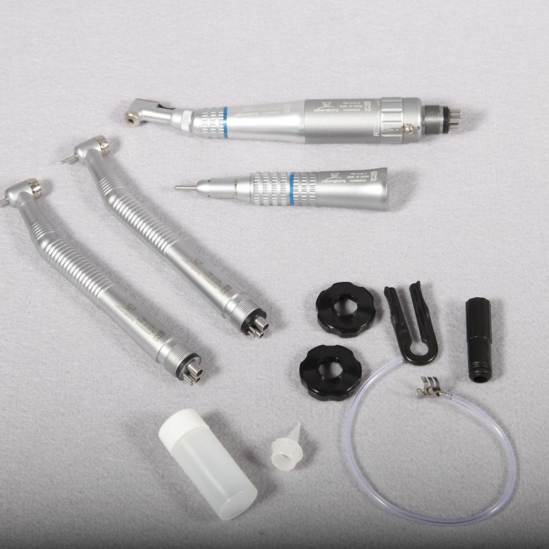 Portable Dental Turbine Unit Working W/ High&Low Speed Handpiece Kit 4 Holes gallery