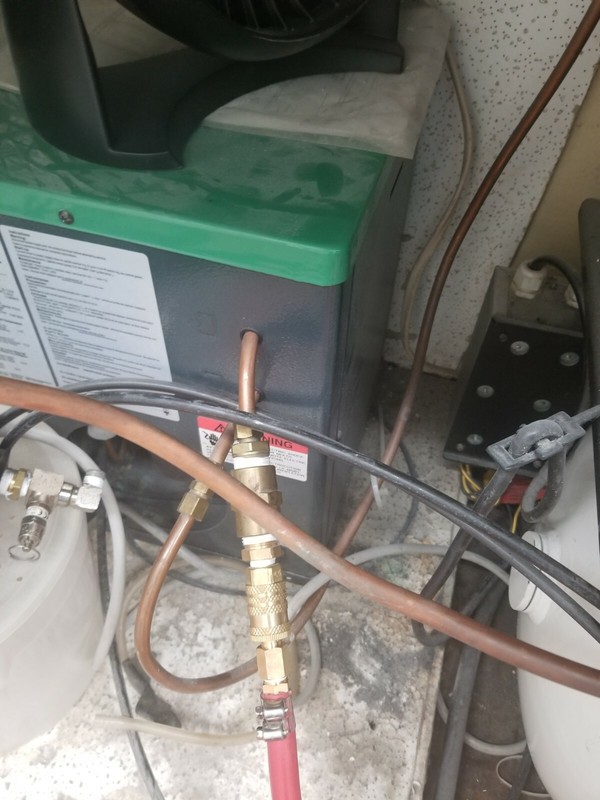 FOR PARTS JUN-AIR Dental Air Compressor Dual Head Oil Free WITH EXTRA MOTOR gallery