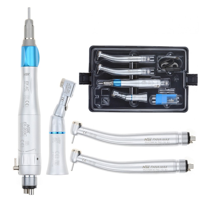 Dental Unit GU-P206+Curing Light+Scaler+PANA MAX High/Low Speed Handpieces 4H CE gallery