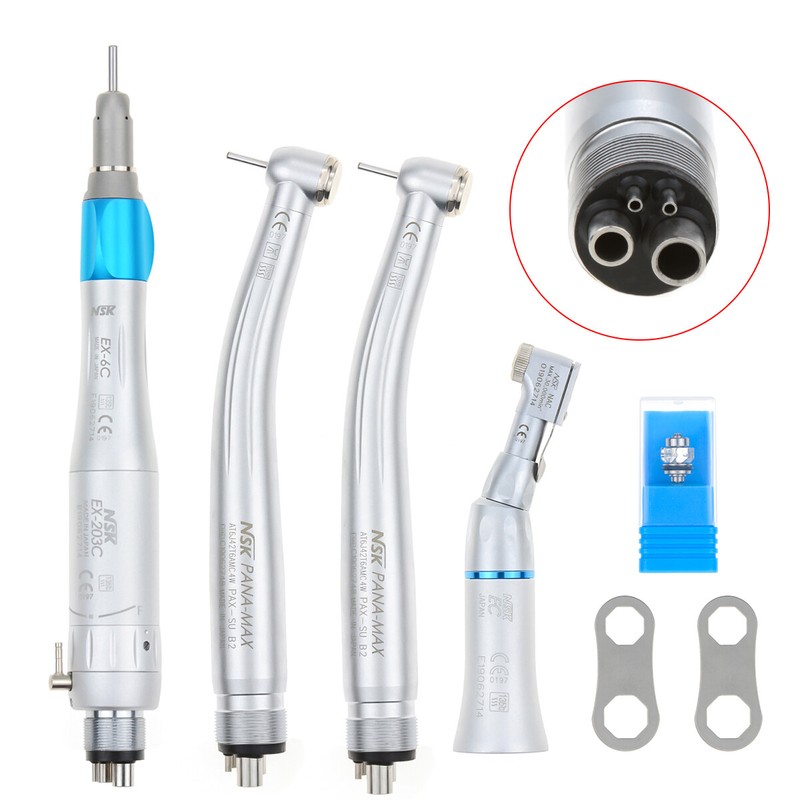 Dental Unit GU-P206+Curing Light+Scaler+PANA MAX High/Low Speed Handpieces 4H CE gallery