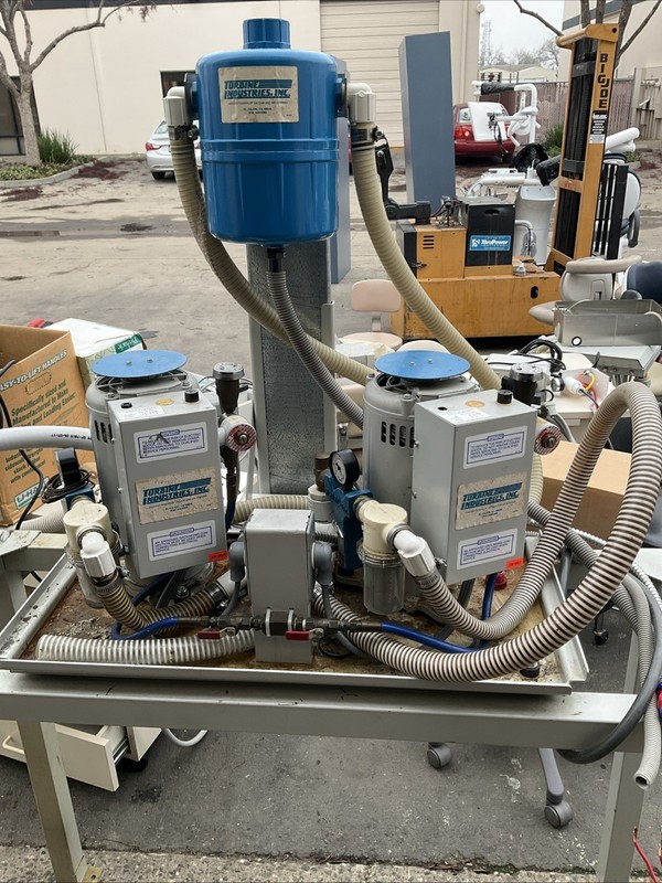 Turbine Industries Dental Vacuum Pump Suction System