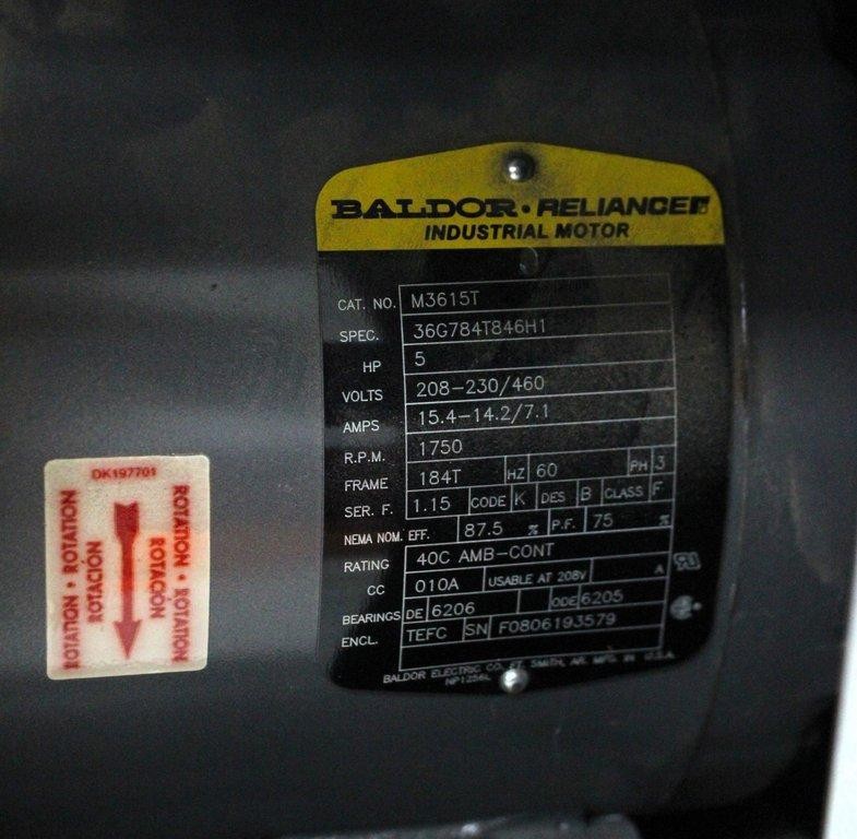 Powerex SEQ200720E Oil Free Scroll Air Compressor 20HP 460V 116 PSI (3378555) gallery