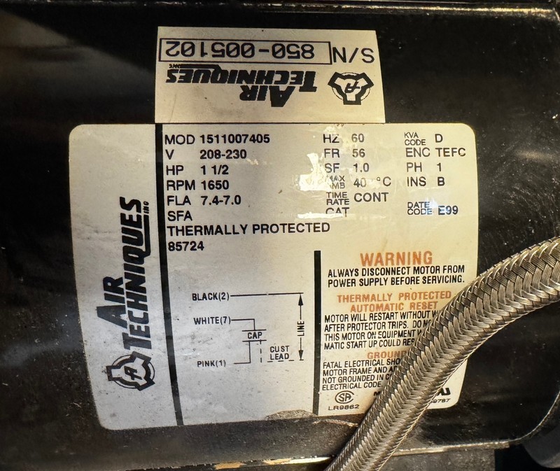 Used Air Techniques Airstar 50, Dental Compressor AS-50 - Pick-up Only gallery
