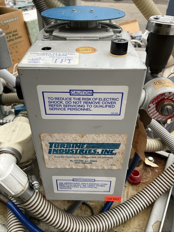 Turbine Industries Dental Vacuum Pump Suction System gallery