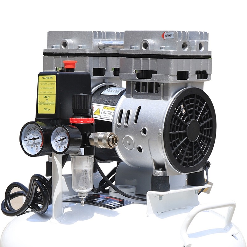 40L Dental Medical Air Compressor Silent Air Compressor Oilless 115PSI gallery