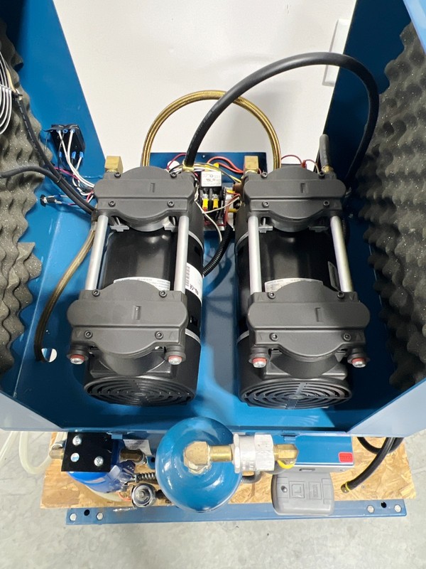 Tech West Ultra Clean ACOR2D2 Oil-Less Dental Air Compressor. Sound Cover Quiet! gallery