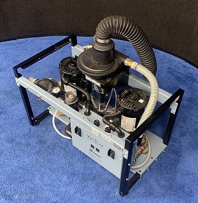 Air Techniques VacStar 50H Dental Dual Head Vacuum System w/ HydroMiser (4 User) gallery