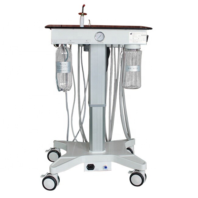 Mobile Dental Delivery Cart Unit GU-P302S with Silent Oil Free Air Compressor 4H gallery