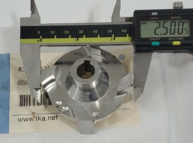 *PREOWNED* IKA R1057071 Rotor Discharge 316SS CMS2000/4P + Warranty! gallery