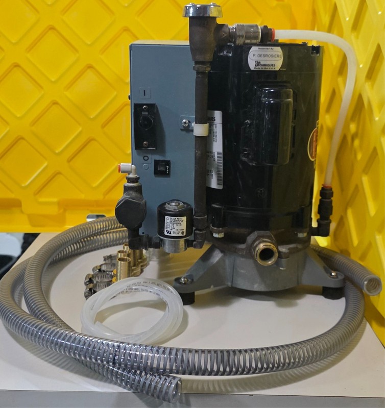 Air Techniques VacStar 20 Dental Vacuum System S/n 208983 with install kit gallery