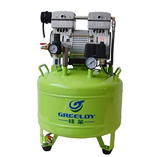 Silent 40L Dental Electric Oil-free Air Compressor GA-81 for Two Dental Chair CE gallery