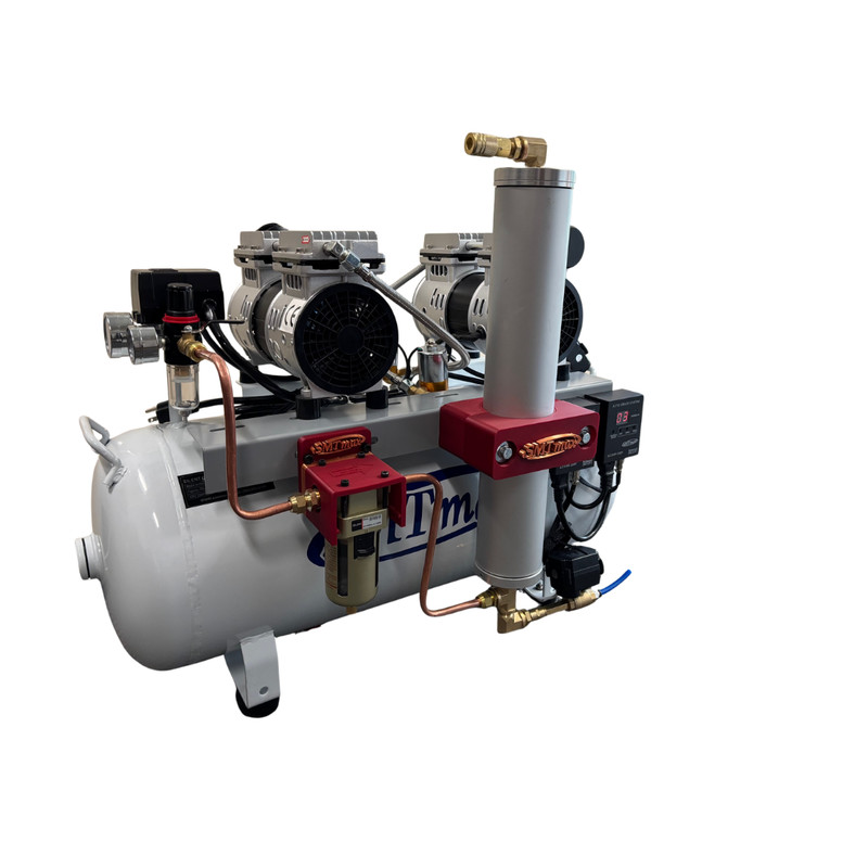 SL-140 Oil-Free Dental Air Compressor, Auto Dryer, USA Assembled, Premium Design gallery