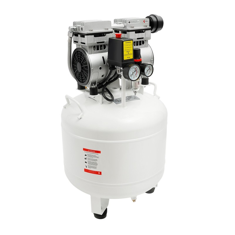 40L Portable Dental Air Compressor Oil Free Silent Air Pump 115 PSI gallery