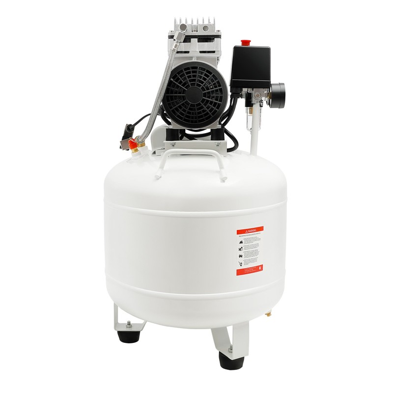 40L Dental Medical Air Compressor Silent Air Compressor Oilless 115PSI gallery