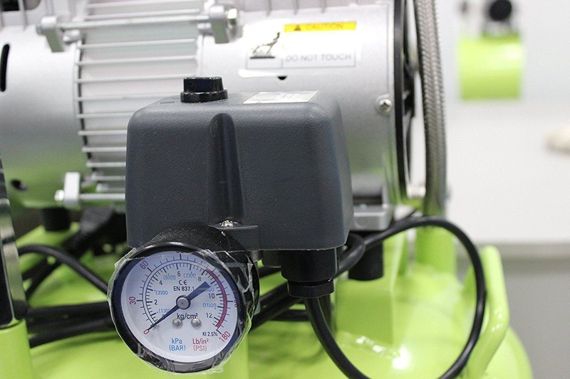 40L Dental Lab Silent Oil Free Oilless Air Compressor GA-81 800W 155L/min gallery