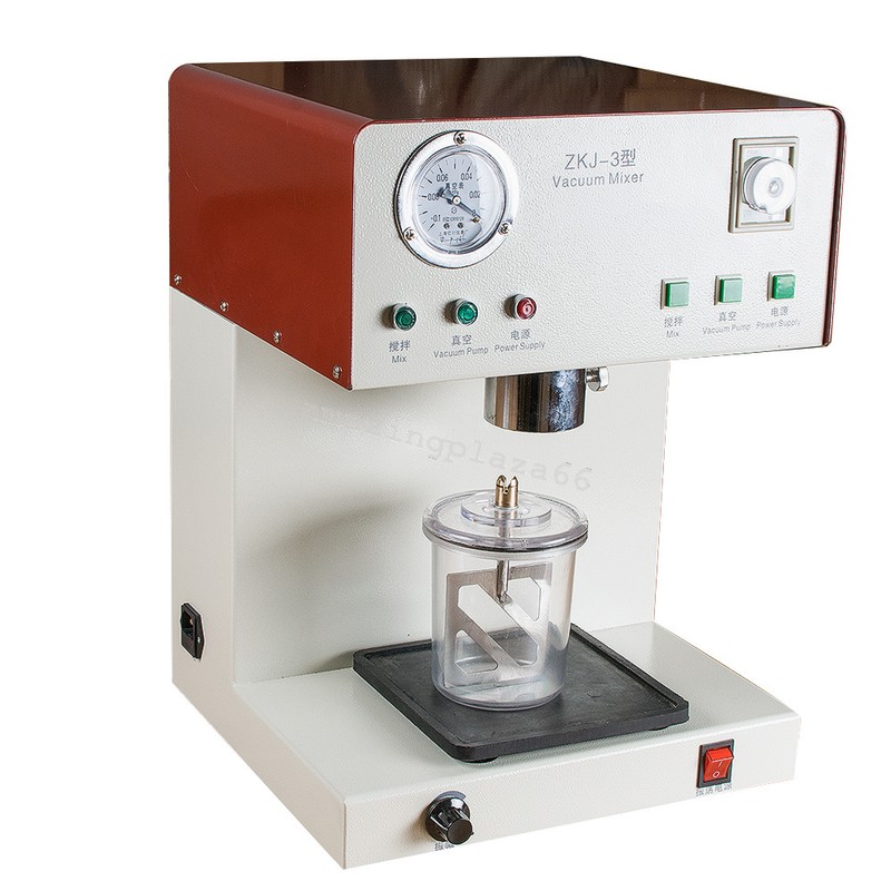 Dental technician Digital Vacuum Mixer Dental Lab Mixing Vibrating US 110V CE gallery