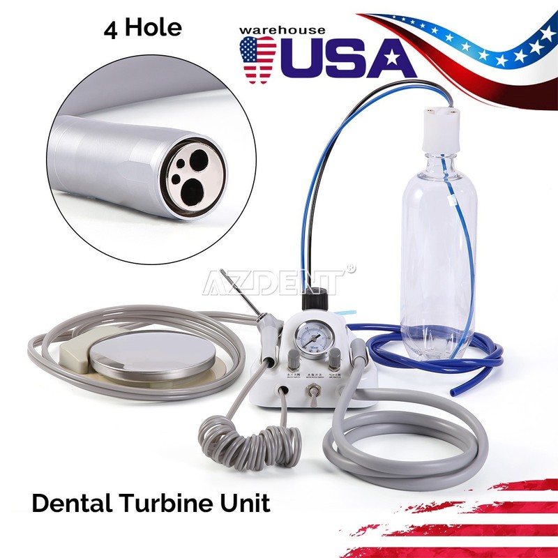 Dental Silent Oil-Free Dental Air Compressor/Dental Turbine Unit 3 Way Syringe gallery