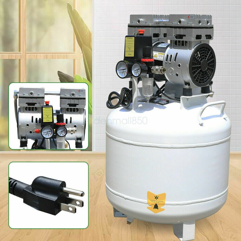 40L 750W 165L/min 110V/60HZ Dental Medical Air Compressor Silent Air Compressor gallery