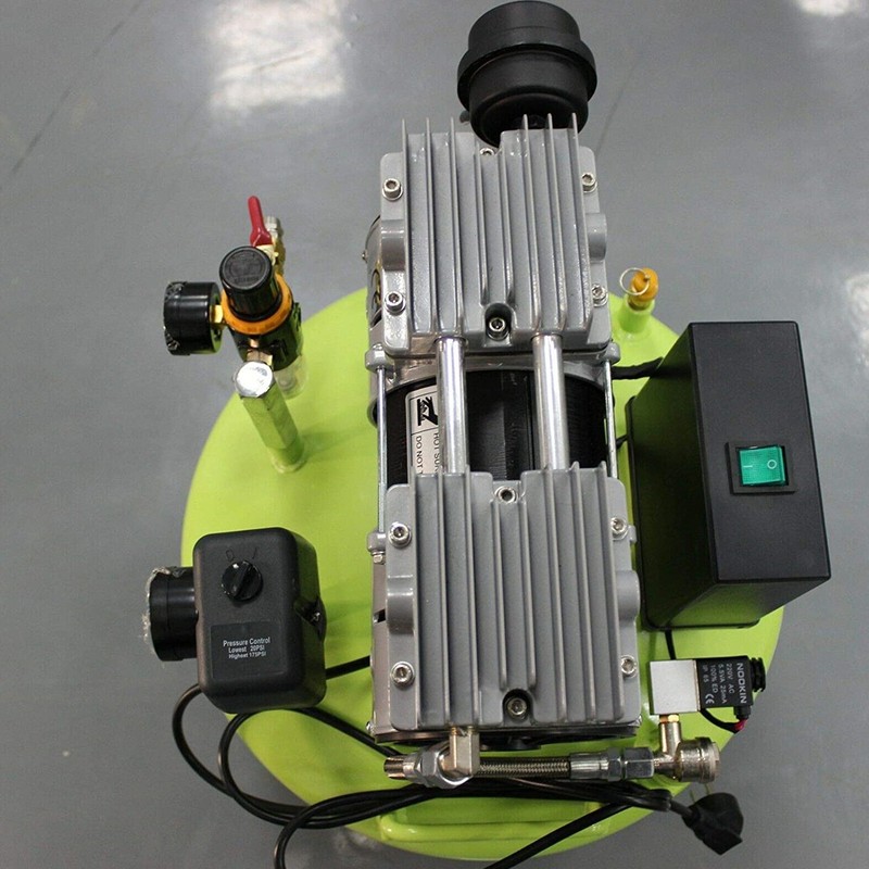 600W Portable Oil Free Dental Air Compressor with 24L Tank for One Chair GA-61 gallery