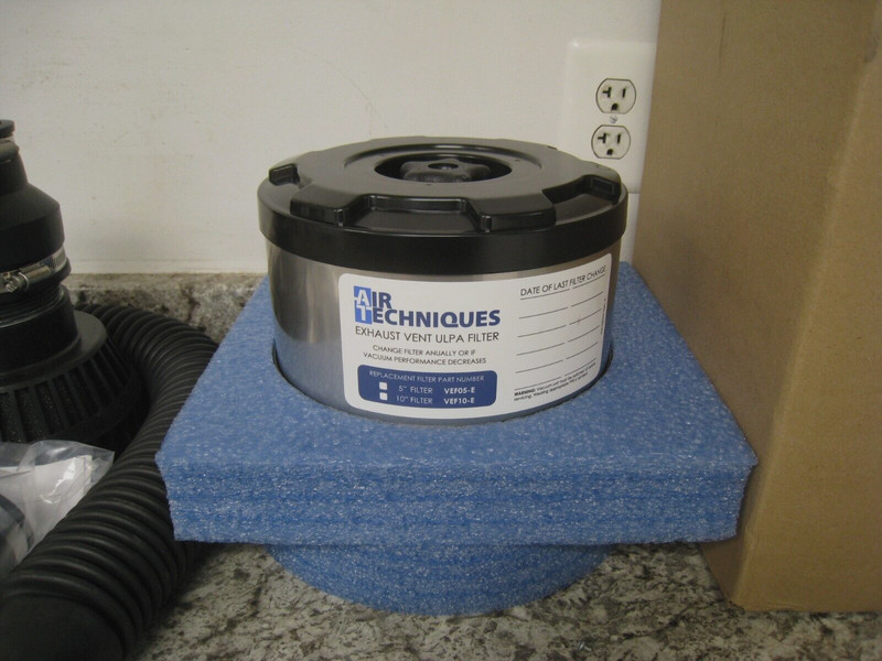 New Air Techniques VEF05-D 5" VacStar Vent-Less Dental Vacuum System Filter gallery
