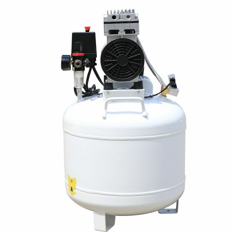 Dental Medical Air Compressor Silent Air Compressor Oilless 115PSI 0.75KW 110V gallery