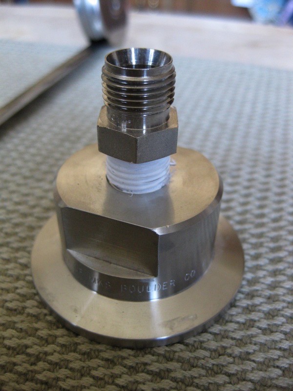 HPS Series MKS Ultra Low Vacuum System Flange USA Swagelok VCR All Metal Gasket gallery
