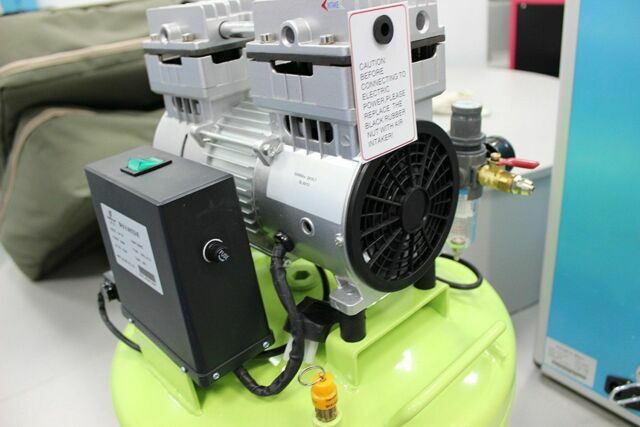 40L Dental Lab Silent Oil Free Oilless Air Compressor 800W 155L/min GA-81/GA-81A gallery