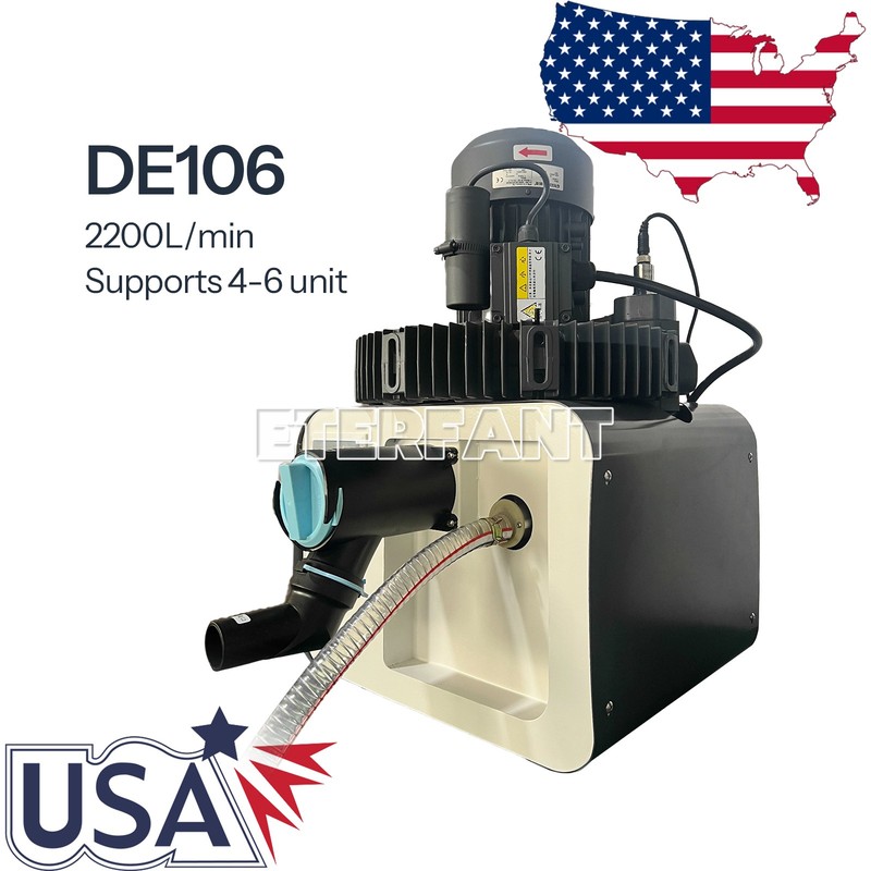 Dental Electric Semi-Dry Type Suction Machine Vacuum System DE106 2200L/min