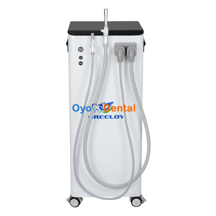 Greeloy GSM400 Dental Mobile Vacuum Pump Suction Unit System w/ Saliva Ejector gallery