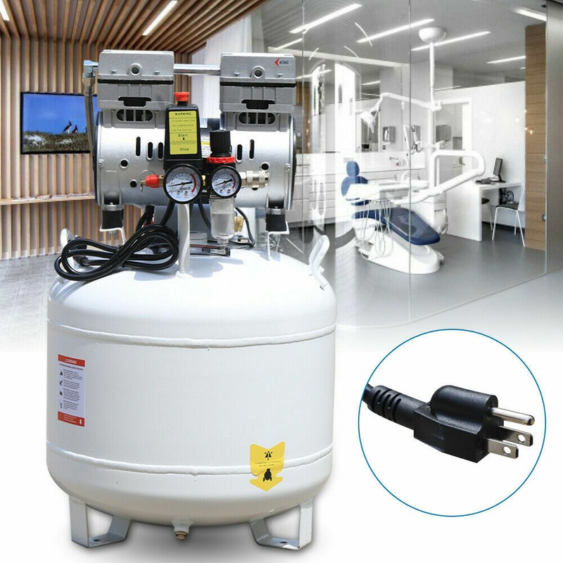 40L 750W 165L/min 110V/60HZ Dental Medical Air Compressor Silent Air Compressor gallery