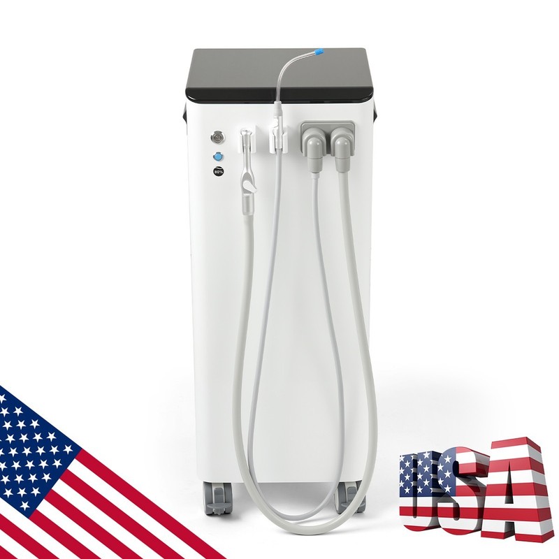 GSM-300 Portable Dental Suction System Mobile Vacuum Pump With Strong Suction gallery