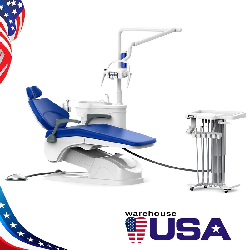 Dental Unit Chair DC Motor /Dental Vacuum Suction Unit/ Oil-Free Air Compressor gallery