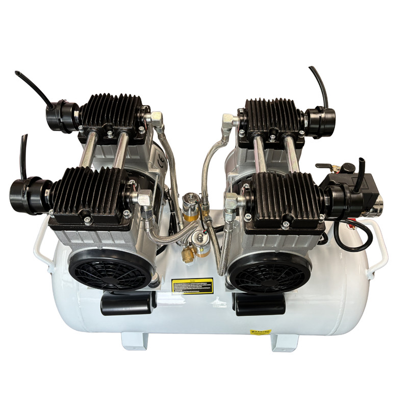 SMTmax SL-240 Dental Air Compressor 3HP Oil-Free 18Gal 220V Quiet gallery