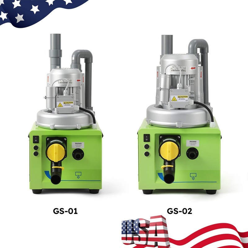 Dental Electric Suction Machine Negative Pressure System Strong Suction Unit gallery