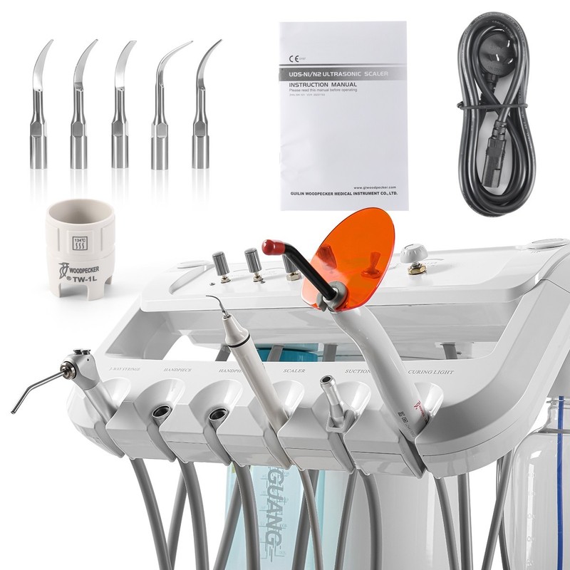 Portable Dental Delivery Unit Compressor/LED Implant motor quirúrgico/Autoclave gallery