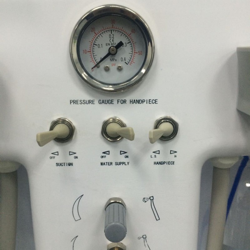 Dental Unit Silent Air Compressor GU-P206S+LED Curing Light+Ultrasonic Scaler 4H gallery