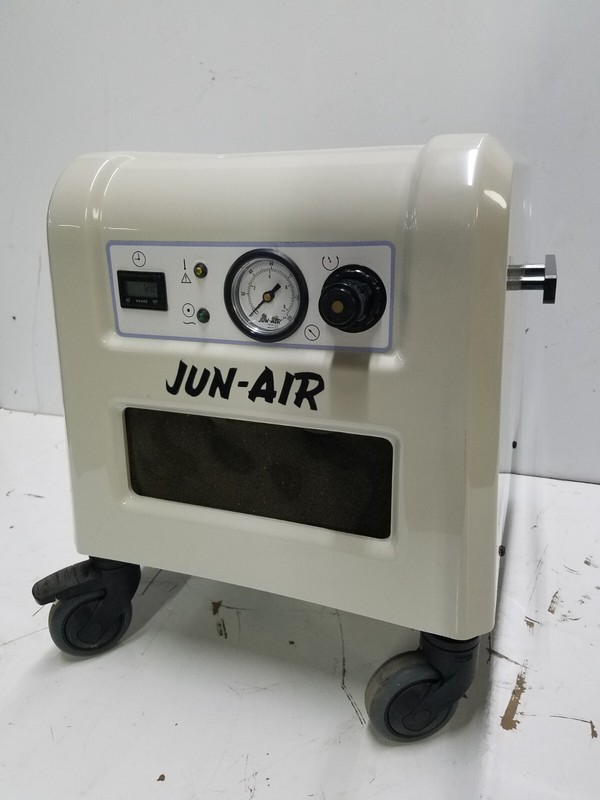 Idex Gast Jun-Air 87R-4P Silent Quiet Oil-Less Dental Air Compressor ~ REPAIR gallery