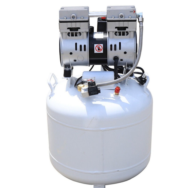 110V 40L Portable Dental Air Compressor Oil Free Silent Air Pump 41*41*65cm NEW gallery
