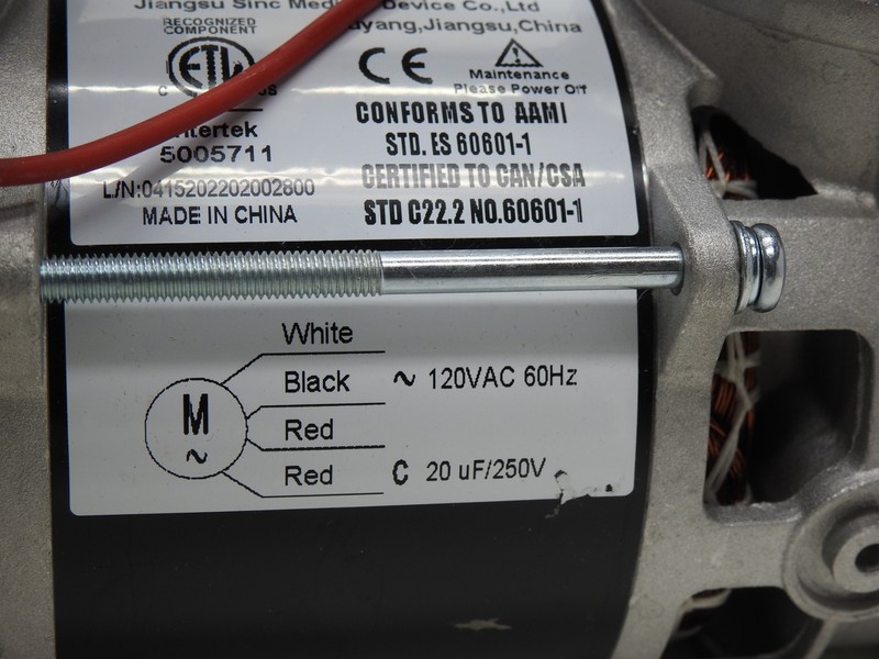 Sinc-Med Oilless Lab Diaphragm Air Pump 120VAC 60Hz 3.0A ZGK300P1-65-02B - NEW! gallery