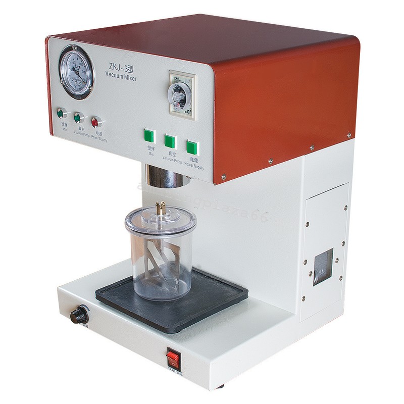 Dental technician Digital Vacuum Mixer Dental Lab Mixing Vibrating US 110V CE gallery