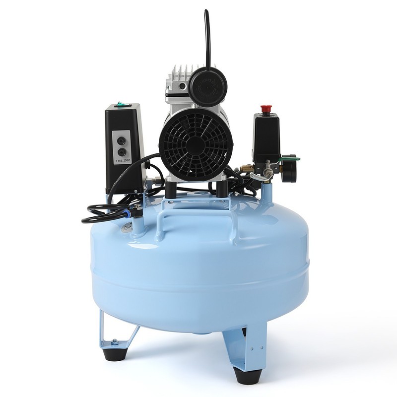 Dental Oil-Free Air Compressor 23L Tank Medical Grade Auto Start/Stop gallery