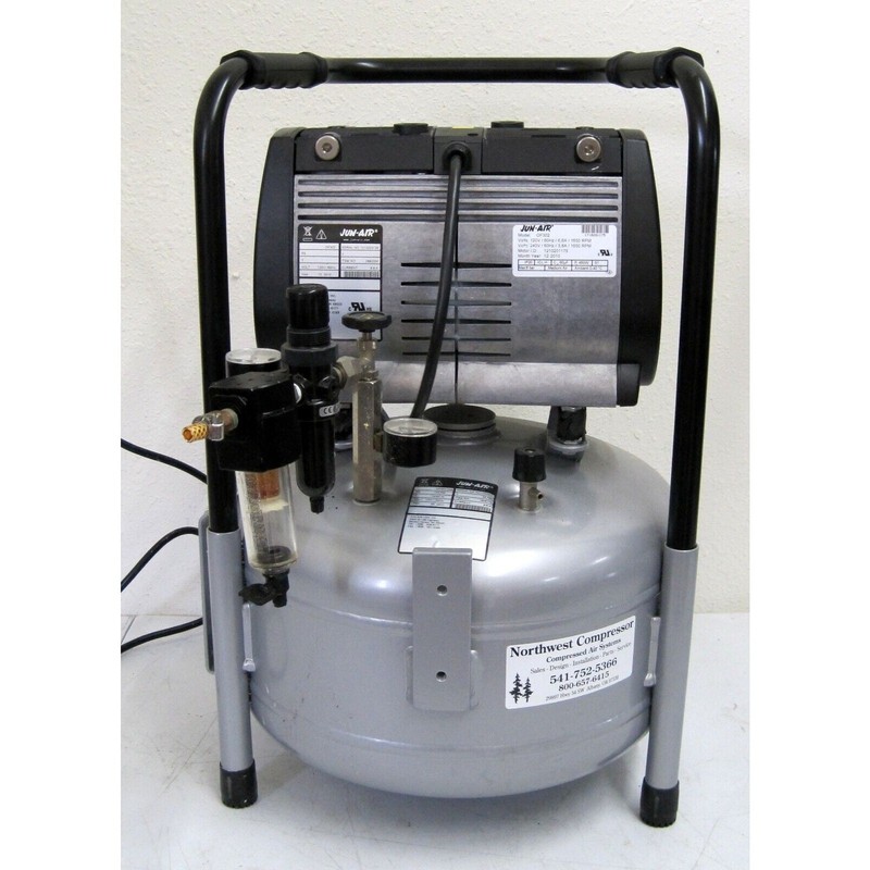 Jun-Air Oilless Rocking Piston Air Compressor OF302-25B (3371498) gallery