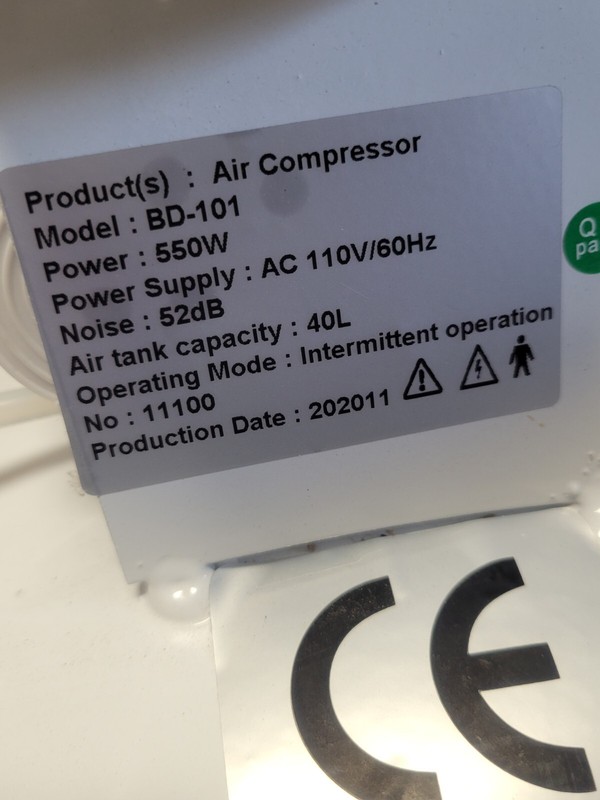 New Dental Air Compressor One Drive Oilless Silent Quiet BD-101 gallery