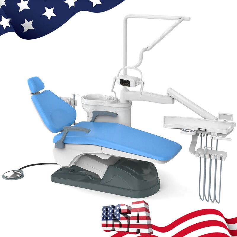 Sillón dental con motor de CC controlado por computadora Bomba de vacío para gallery