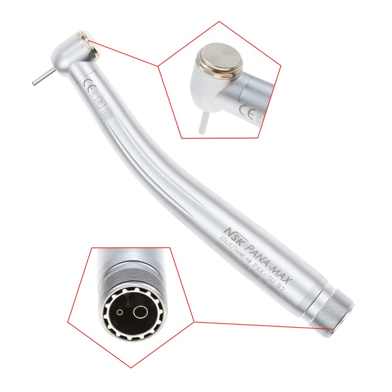 GU-P206S Portable Air Compressor Dental Unit + High Low Speed Handpiece Kits 2H gallery
